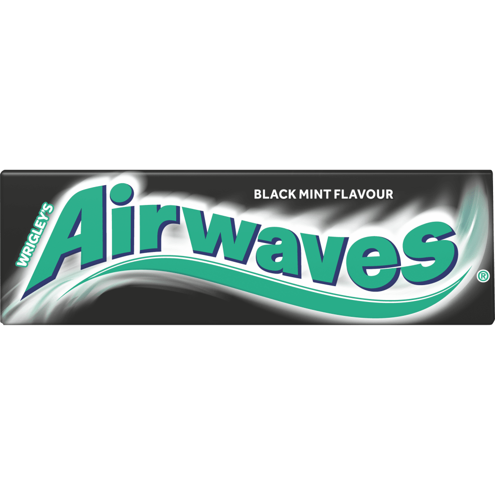 AIRWAVES Cherry Menthol flavour Sugar Free Chewing Gum 10 Pieces AIRWAVES